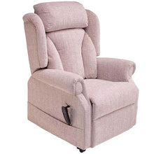 Load image into Gallery viewer, Mobility-World-UK-Jubilee-Dual-Motor-Riser-Recliner-Lateral-Back-Cosi-Chair-kilburn-oatmeal