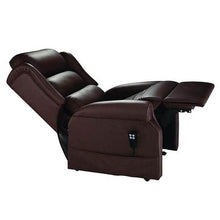 Load image into Gallery viewer, Mobility-World-UK-Jubilee-Dual-Motor-Riser-Recliner-Waterfall-Back-Cosi-Chair-Ultra-Leather-Fudge
