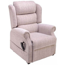 Load image into Gallery viewer, Mobility-World-UK-Jubilee-Dual-Motor-Riser-Recliner-Waterfall-Back-Cosi-Chair-kilburn-oatmeal