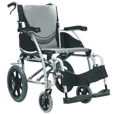   Mobility-World-UK-Karma-Ergo-115-Transit-Wheelchair-Silver