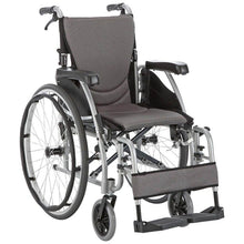 Load image into Gallery viewer, Mobility-World-UK-Karma-Ergo-125-Self-Propelled-Wheelchair-Silver