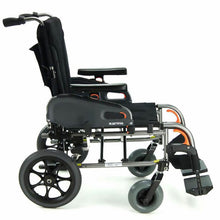 Load image into Gallery viewer, Mobility-World-UK-Karma-Flexx-Transit-Wheelchair-Side-View-Unfolded