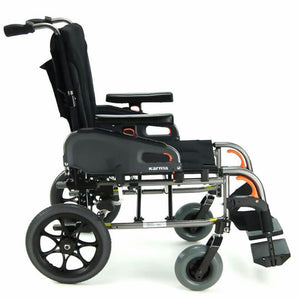 Mobility-World-UK-Karma-Flexx-Transit-Wheelchair-Side-View-Unfolded