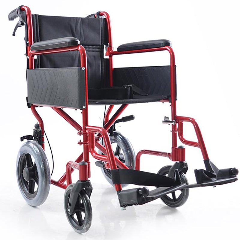 Mobility-World-UK-Karma-I-Lite-Transit-Wheelchair-Red