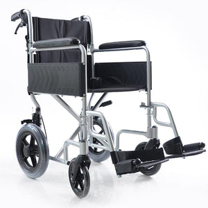 Mobility-World-UK-Karma-I-Lite-Transit-Wheelchair-Silver