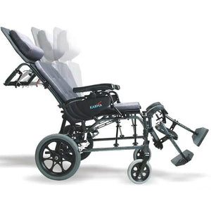 Mobility-World-UK-Karma-MVP502-Transit-Recliner-Wheelchair-reclined