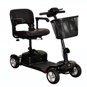 Mobility-World-UK-Kymco-K-Lite-Comfort-Lithium-Ion-Travel-Scooter-with-suspension-Glossy-Black