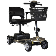 Load image into Gallery viewer, Mobility-World-UK-Kymco-K-Lite-Comfort-Lithium-Ion-Travel-Scooter-with-suspension-Metallic-Mink
