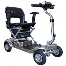Load image into Gallery viewer, Mobility-World-UK-Kymco-K-Lite-F-Manual-Folding-Mobility-Scooter-Mercury-Silver