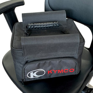 Mobility-World-UK-Kymco-K-Lite-F-Manual-Folding-Mobility-Scooter-removable-underseat-storage-bag