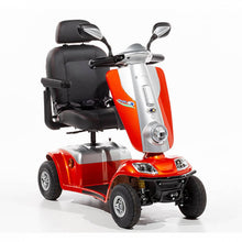 Load image into Gallery viewer, Mobility-World-UK-Kymco-Midi-XLS-Mobility-Scooter-Flame-Orange