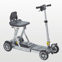 Load image into Gallery viewer, Mobility-World-UK-MLite-Plus-Ultra-Lite-Portable-Travel-Scooter-with-Lithium-Battery-Grey