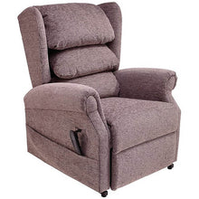 Load image into Gallery viewer, Mobility-World-UK-Medina-Cosi-Chair-Waterfall-Back-Dual-Motor-Riser-Recliner-Cord-Mink