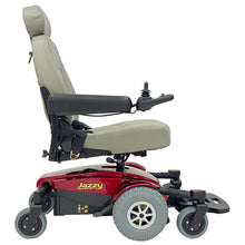 Load image into Gallery viewer, Mobility-World-UK-Pride-Select-6-Electric-Power-Wheel-Chair-Red-Side-View