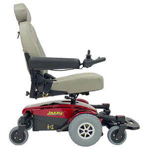 Mobility-World-UK-Pride-Select-6-Electric-Power-Wheel-Chair-Red-Side-View
