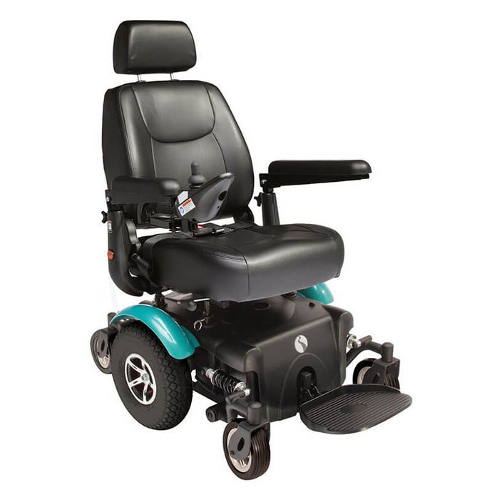 Mobility-World-UK-Rascal-P327-Powerchair-wheelchair-Teal