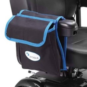 Mobility-World-UK-Rascal-Razoo-Lightweight-Travel-Powerchair-Wheelchair-Arm-Rest-Bag