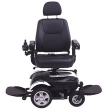Load image into Gallery viewer, Mobility-World-UK-Rascal-Rhythm-Seat-Lift-Powerchair-Wheelchair-Side-seat-swivel-both-footplates-down