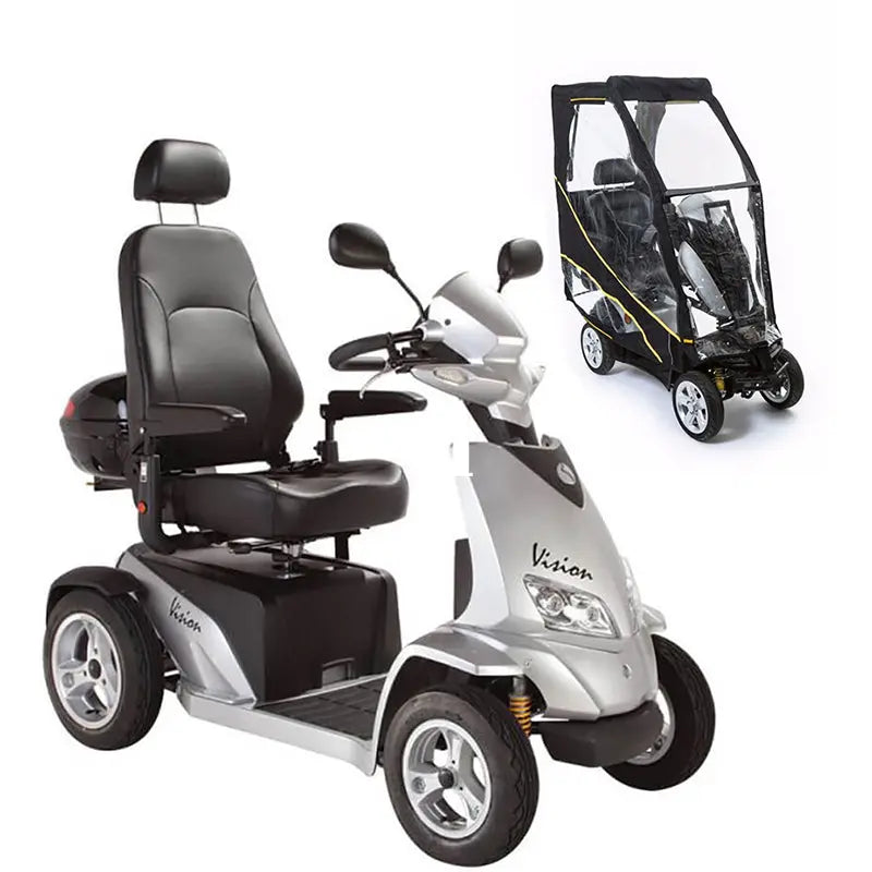 Rascal Vision The Ultimate 8mph With Scooterpac Canopy - Mobility ...