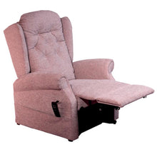 Load image into Gallery viewer, Mobility-World-UK-Salzburg-Button-Back-Multi-functional-Dual-Motor-Riser-Recliner-Cosi-Chair-Medina-Button-Back-Cord-Mink
