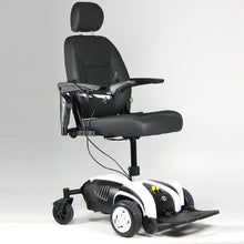 Load image into Gallery viewer, Mobility-World-UK-Travelux-Venture-Powerchair-Wheelchair-Captain-Seat-Elevated