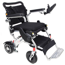 Load image into Gallery viewer, Mobility-World-Uk-Foldalite-PRO-Folding-Powerchair-Wheelchair-Silver