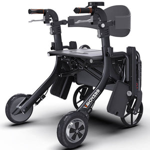 Mobility World Ltd UK-Eezy Roller 4 in 1 Function Electric Rollator Wheelchair