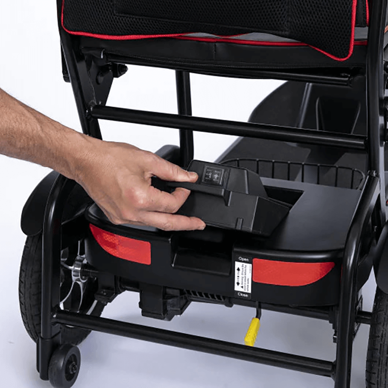 Mobility World Ltd UK-Feather Fold Lightweight Folding Mobility Scooter (Scooterpac)
