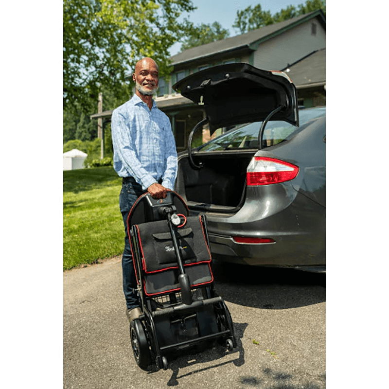 Mobility World Ltd UK-Feather Fold Lightweight Folding Mobility Scooter (Scooterpac)