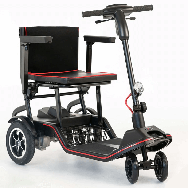 Mobility World Ltd UK-Feather Fold Lightweight Folding Mobility Scooter (Scooterpac)