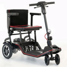 Load image into Gallery viewer, Mobility World Ltd UK-Feather Fold Lightweight Folding Mobility Scooter