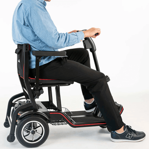 Mobility World Ltd UK-Feather Fold Lightweight Folding Mobility Scooter