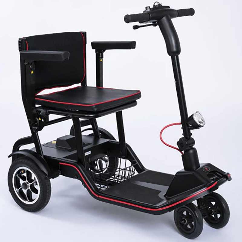 Mobility World Ltd UK-Feather Fold Lightweight Folding Mobility Scooter (Scooterpac)