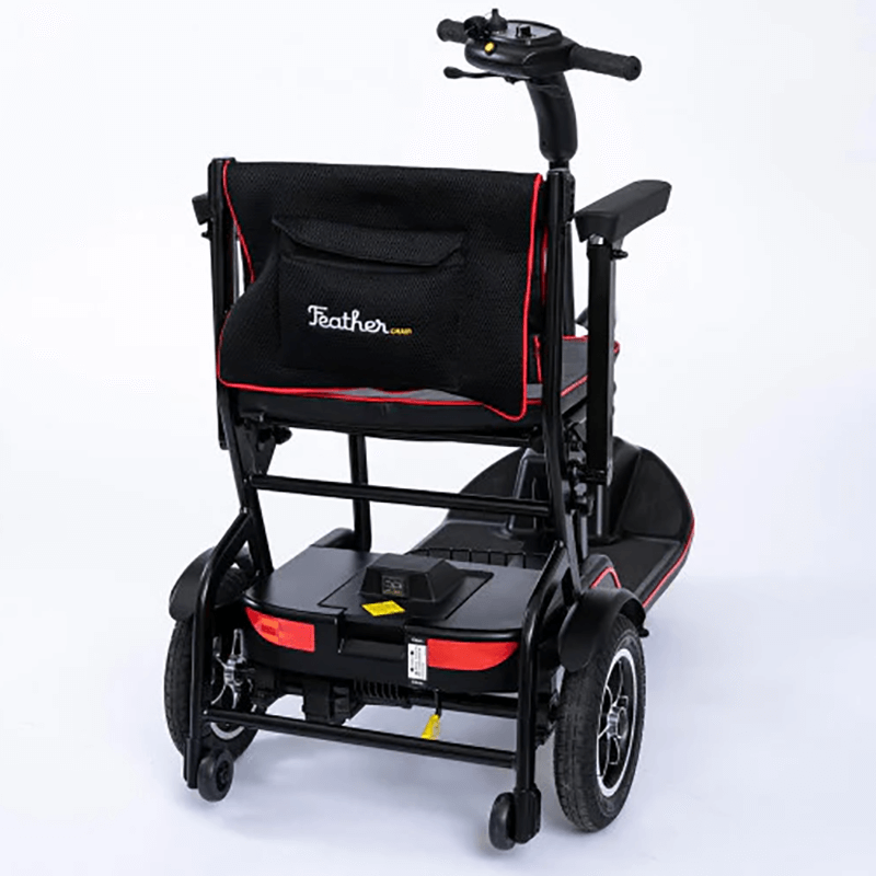 Mobility World Ltd UK-Feather Fold Lightweight Folding Mobility Scooter (Scooterpac)