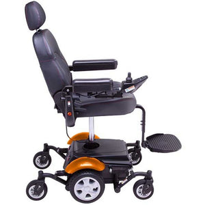 Mobility World Ltds UK - Rascal Ryley Powerchair Seat Lift Orange Sunset