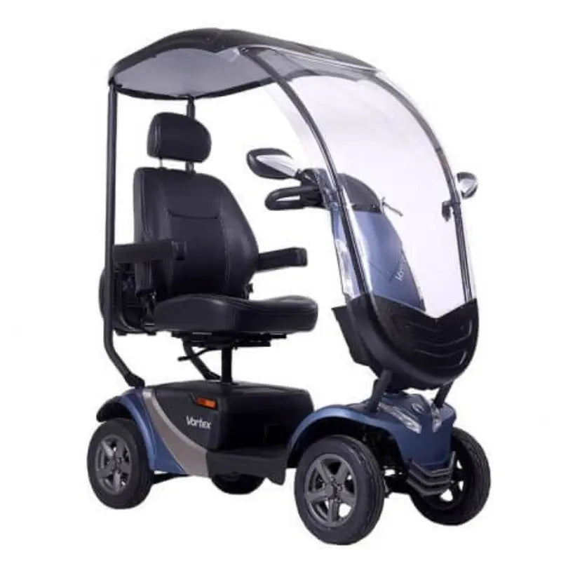 Rascal Vortex Scooter 8 mph With Solid Canopy – Mobility World UK