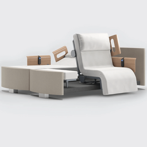 Mobility World Ltd UK-RotoBed Change Dual Rotating Chair Bed - Wireless Remote