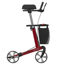 Load image into Gallery viewer, Upright 4 Wheeled Walker Rollator