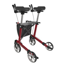 Load image into Gallery viewer, Upright 4 Wheeled Walker Rollator