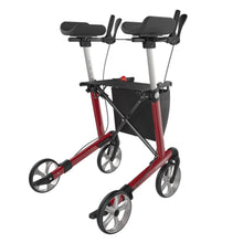 Load image into Gallery viewer, Upright 4 Wheeled Walker Rollator