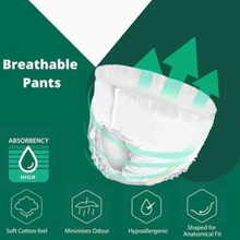 Load image into Gallery viewer, NOVAMED INCONTINENCE PANTS WOMEN &amp; MEN, ADULT PULL UP PANTS, ADULT NAPPIES - 14 PANTS PER PACK - SIZES MEDIUM TO EXTRA LARGE