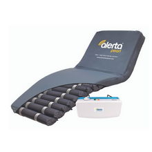 Load image into Gallery viewer, This alternating pressure relieving mattress system features 5&quot; air cells for medium to high-risk users, ensuring that they receive the care they need. Plus, the entry-level pump makes it easy for care providers to get started.