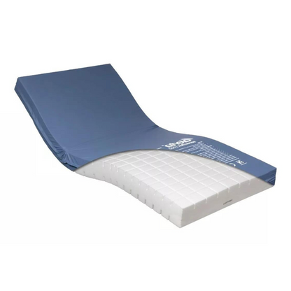 The Alerta Sensaflex 4000 is a high-risk profiling foam mattress that has been built with castellated foam. The sophisticated mattress design provides effective comfort, care and pressure redistribution for users in hospital, nursing and cares home environments.