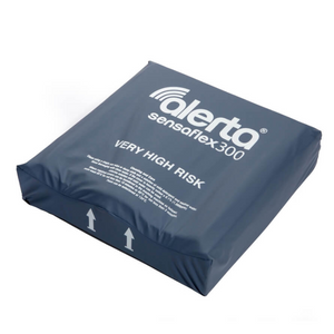 The Alerta Sensaflex 300 Memory Foam Cushion is perfect for high-risk areas, providing comfort and pressure redistribution for users in hospitals, nursing homes, and care environments.