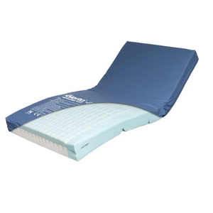 The mattress is made with a high-density base, foam centre, and castellated gel memory foam top.
