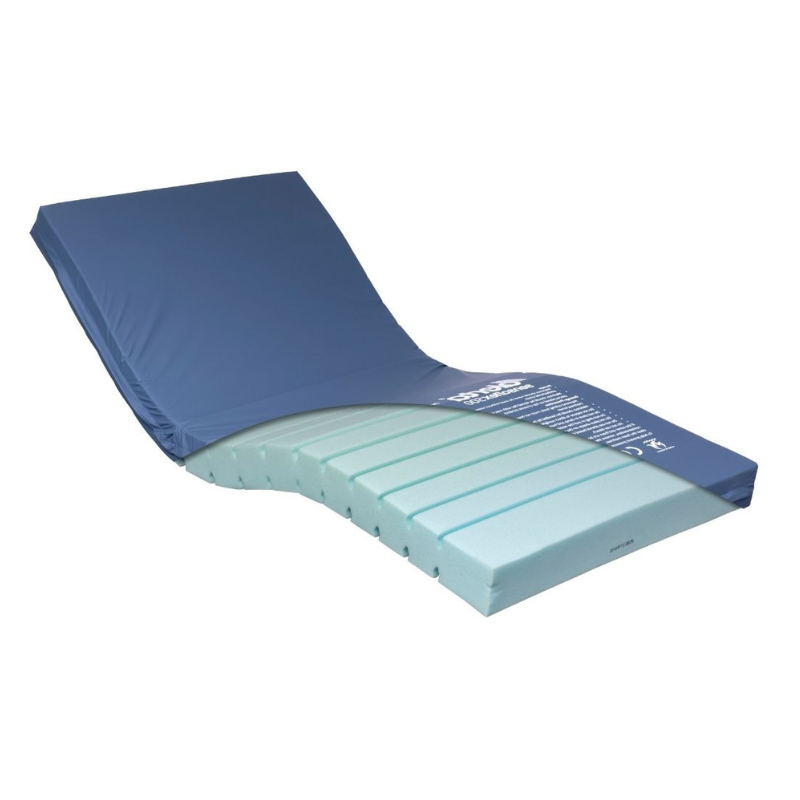 The Alerta Sensaflex 500 features a medium risk profiling foam mattress design that provides effective comfort, care and pressure redistribution for users in hospital, nursing and cares home environments.