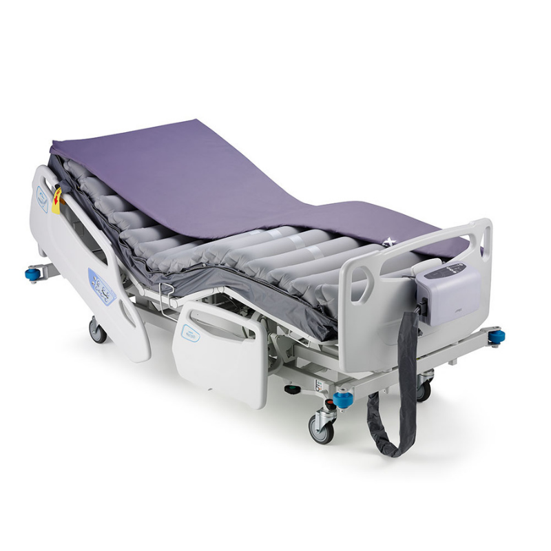 Domus 3D is a unique mattress that offers both comfort and support. It features an alternate & continuous low-pressure mode to satisfy pressure ulcer therapy, as well as overall prevention.
