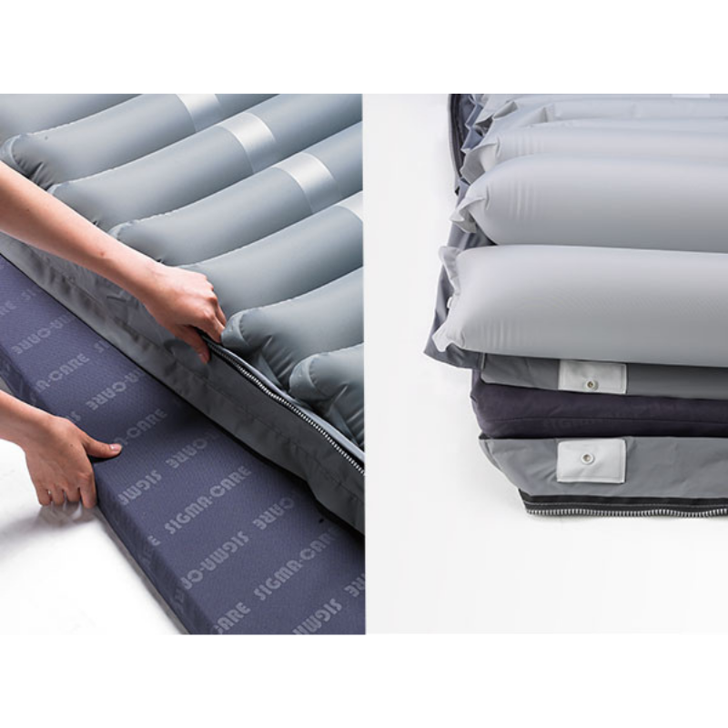 Domus 3D is a unique mattress that offers both comfort and support. It features an alternate & continuous low-pressure mode to satisfy pressure ulcer therapy, as well as overall prevention.