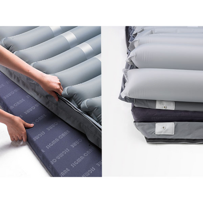 Domus 3D is a unique mattress that offers both comfort and support. It features an alternate & continuous low-pressure mode to satisfy pressure ulcer therapy, as well as overall prevention.