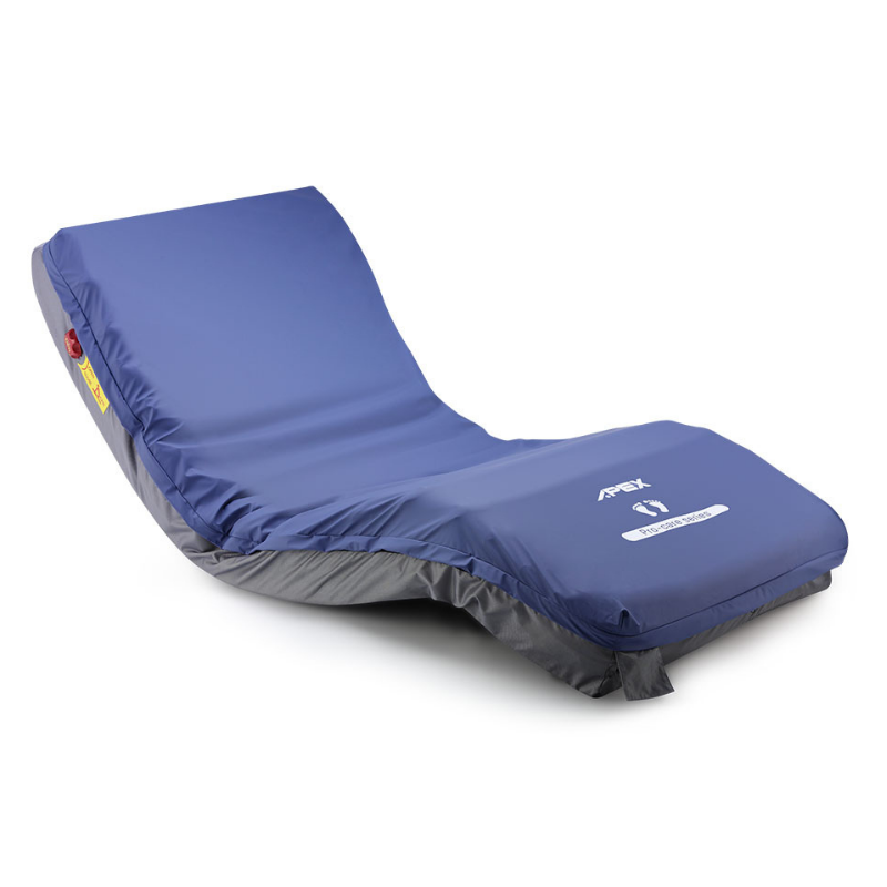 Suitable for patients who are at high to very high risk of pressure injuries, this product is perfect for those who need a little extra support and comfort. With total dynamic in Cell-on-Cell air cells, this product offers enhanced comfort and stable support.